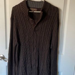 Tasso Elba brown sweater